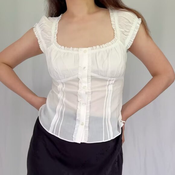 Tops - Alabama Top - Ivory